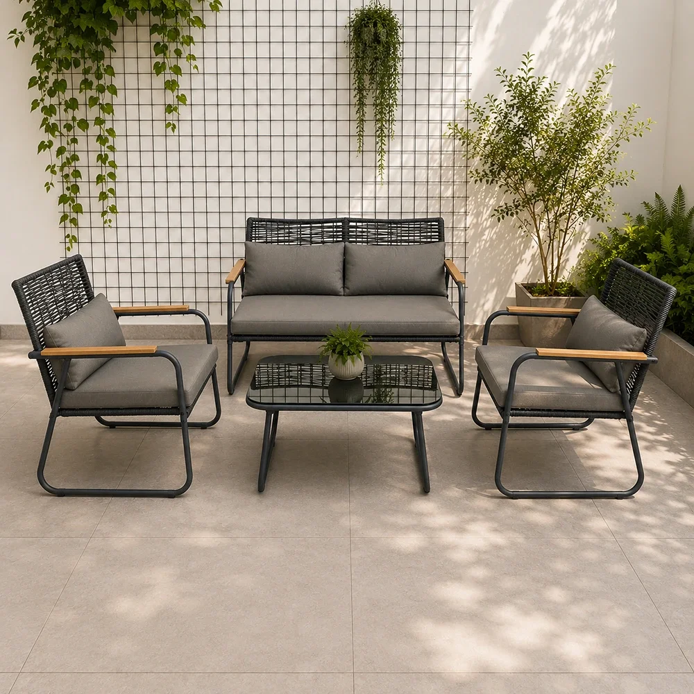 Outdoor Sofa Set FF VS216 grey