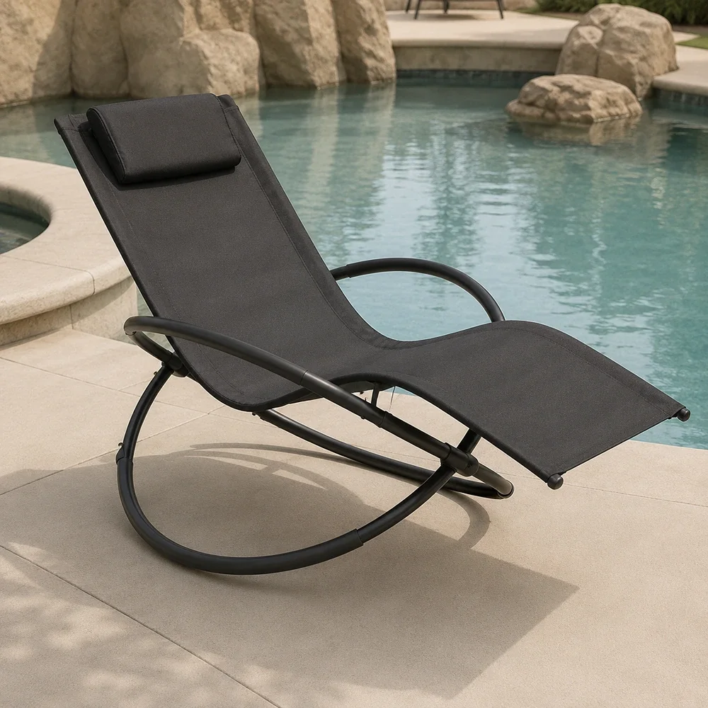 Sunlounger FF 1600-S Black