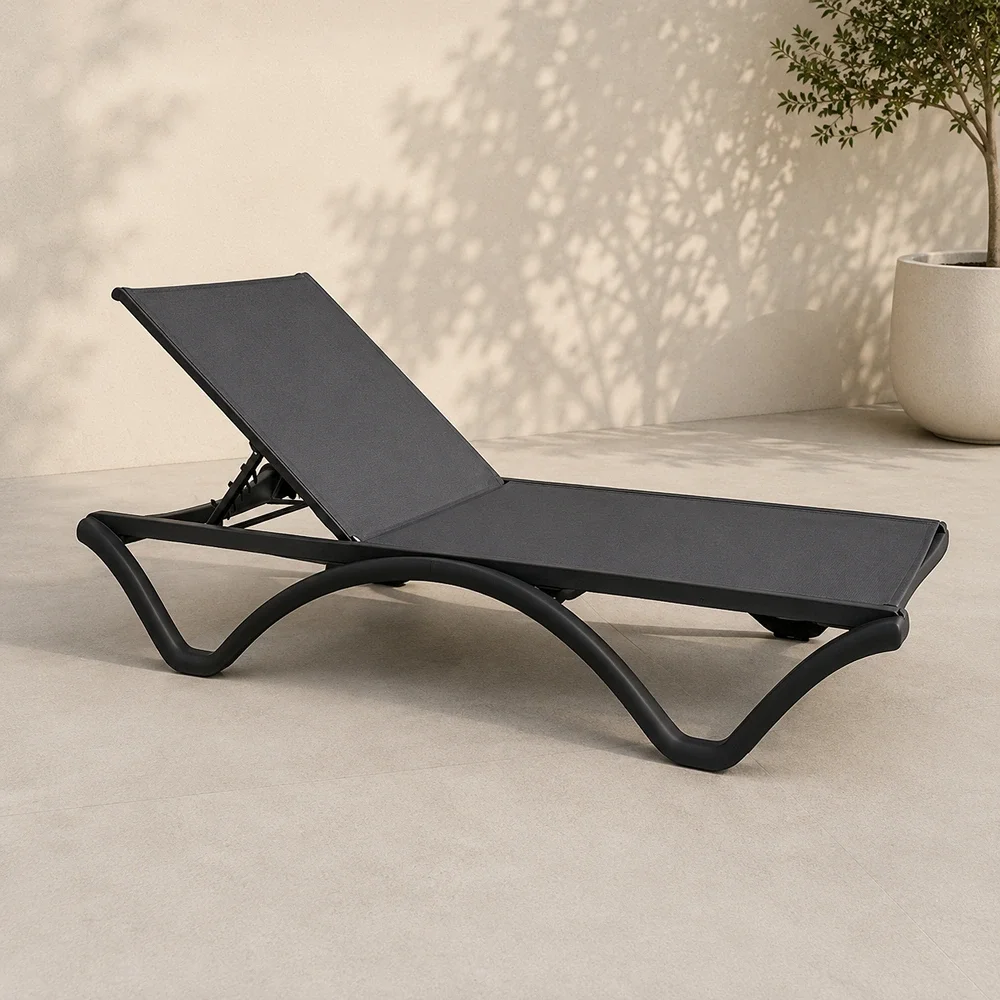 Sunlounger FF PP789 Grey