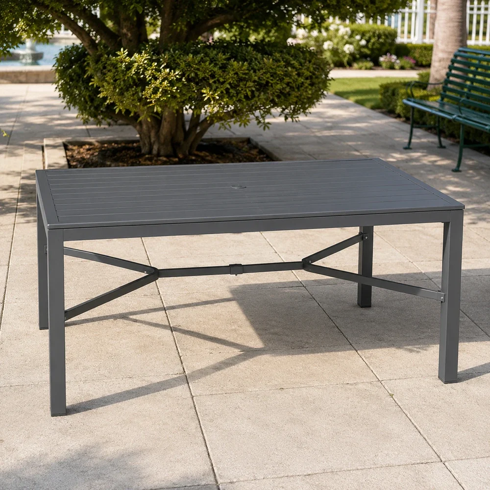 Table FF 4509-Rectangle Grey