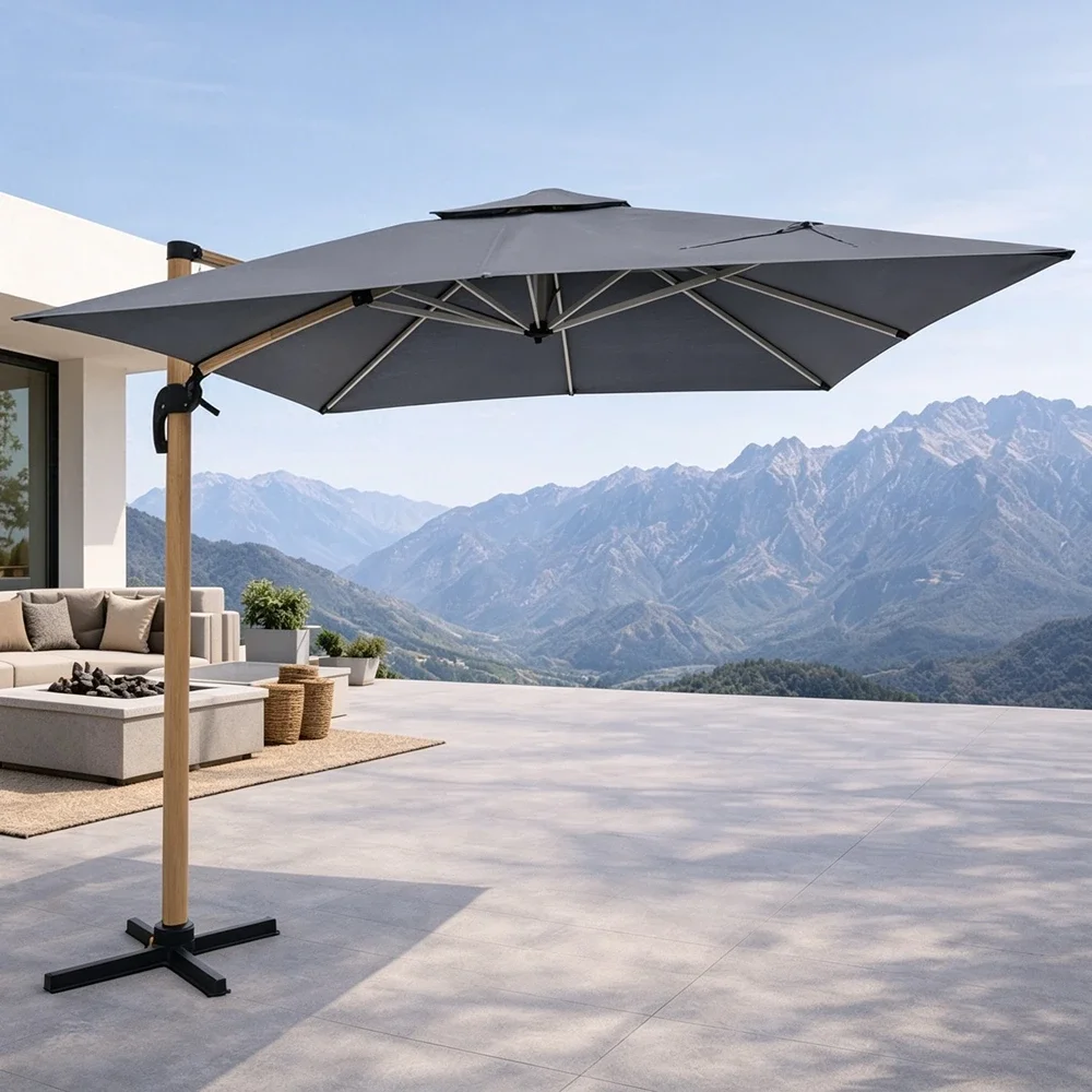 Umbrella FF RXA004W dark gray 3*3