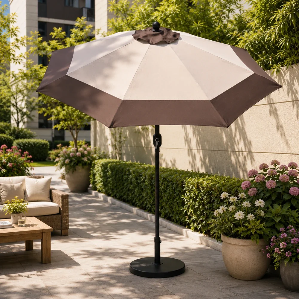 Umbrella JG2517 Brown & Beige