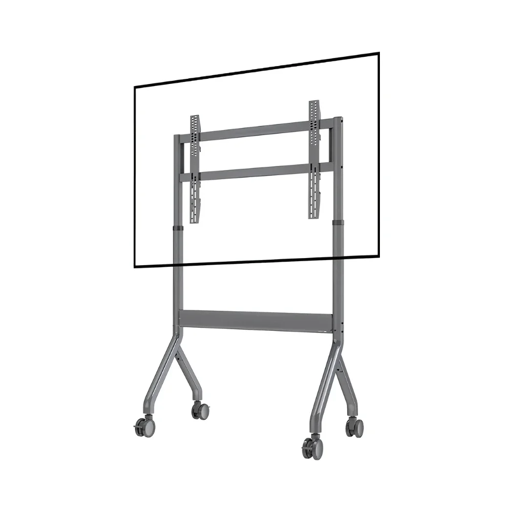 Motorized TV Cart P150 With Wheels for 75 – 95inch