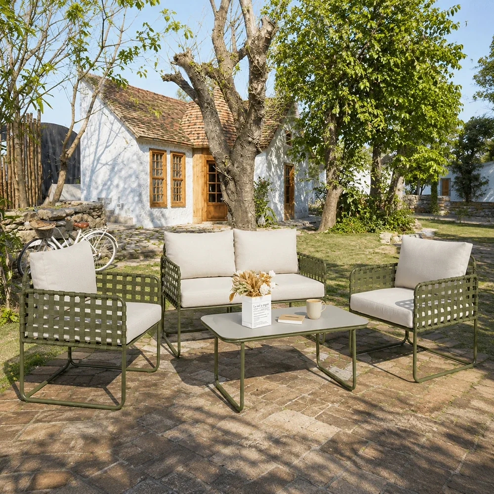 Outdoor Sofa Set AF Olive 4S
