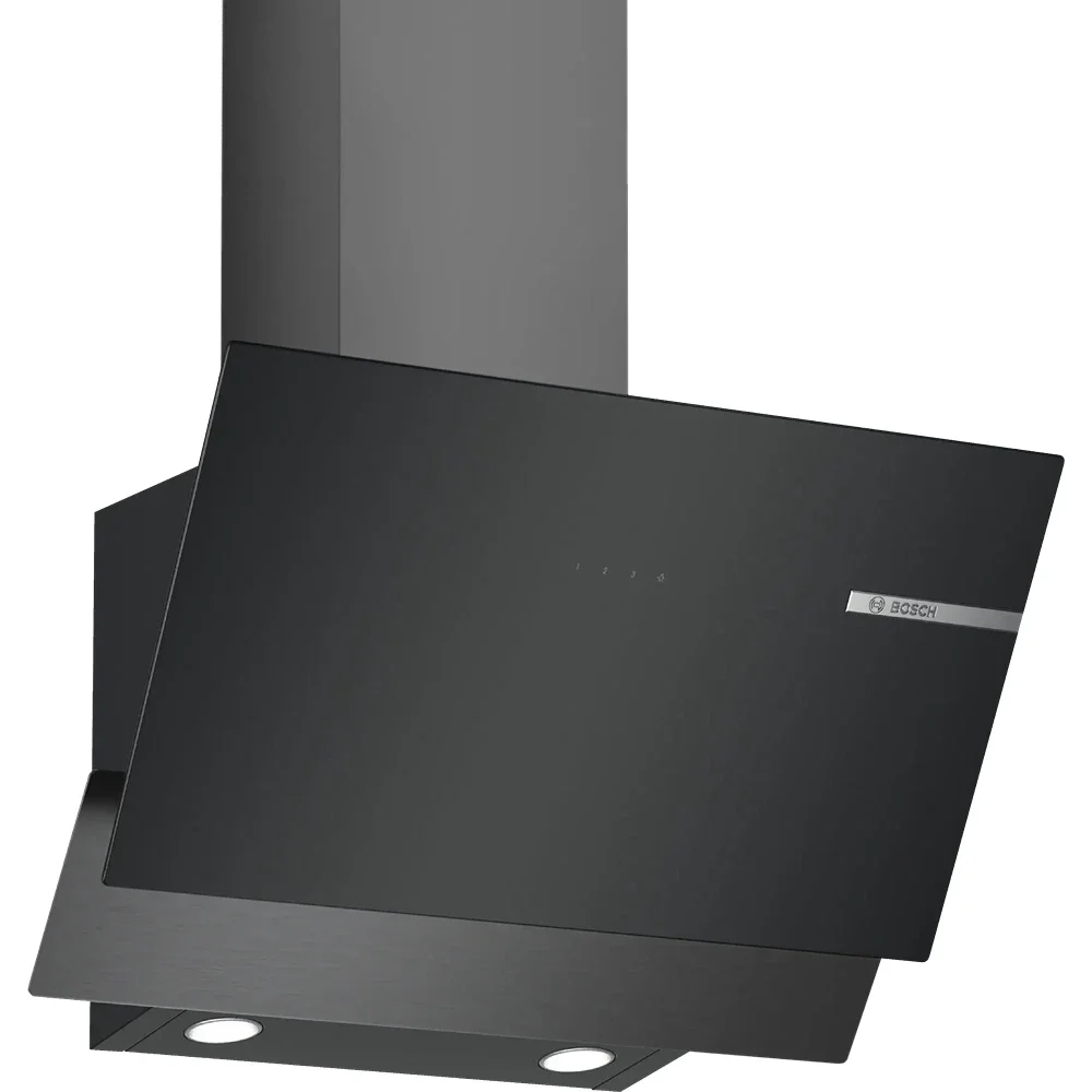 Hood Bosch DWK65AD30R Black Stainless Steel