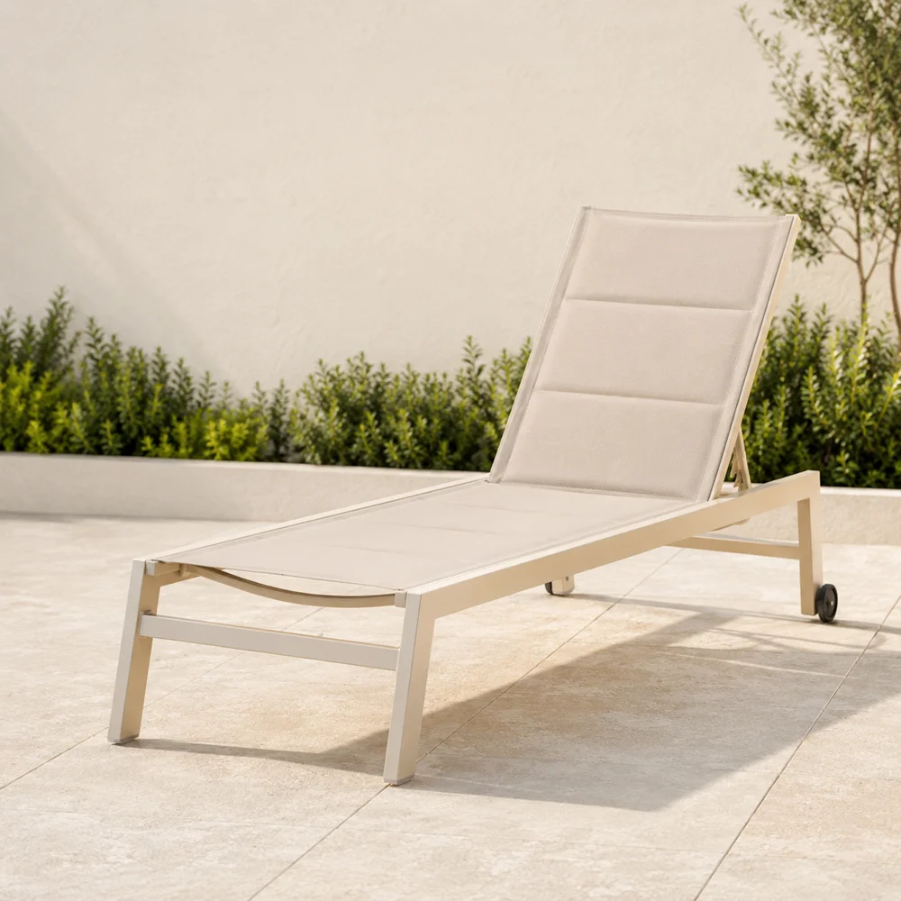 Sunlounger AF Minori Greige
