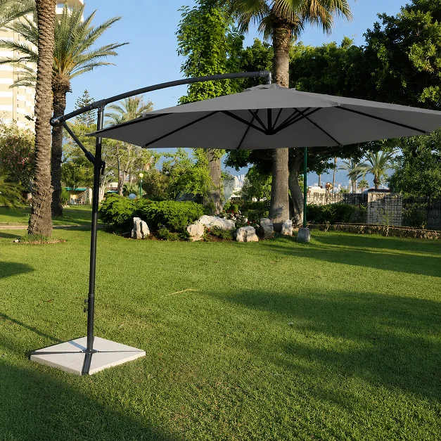 Umbrella PF UXM00814A Banana Aluminium Grey