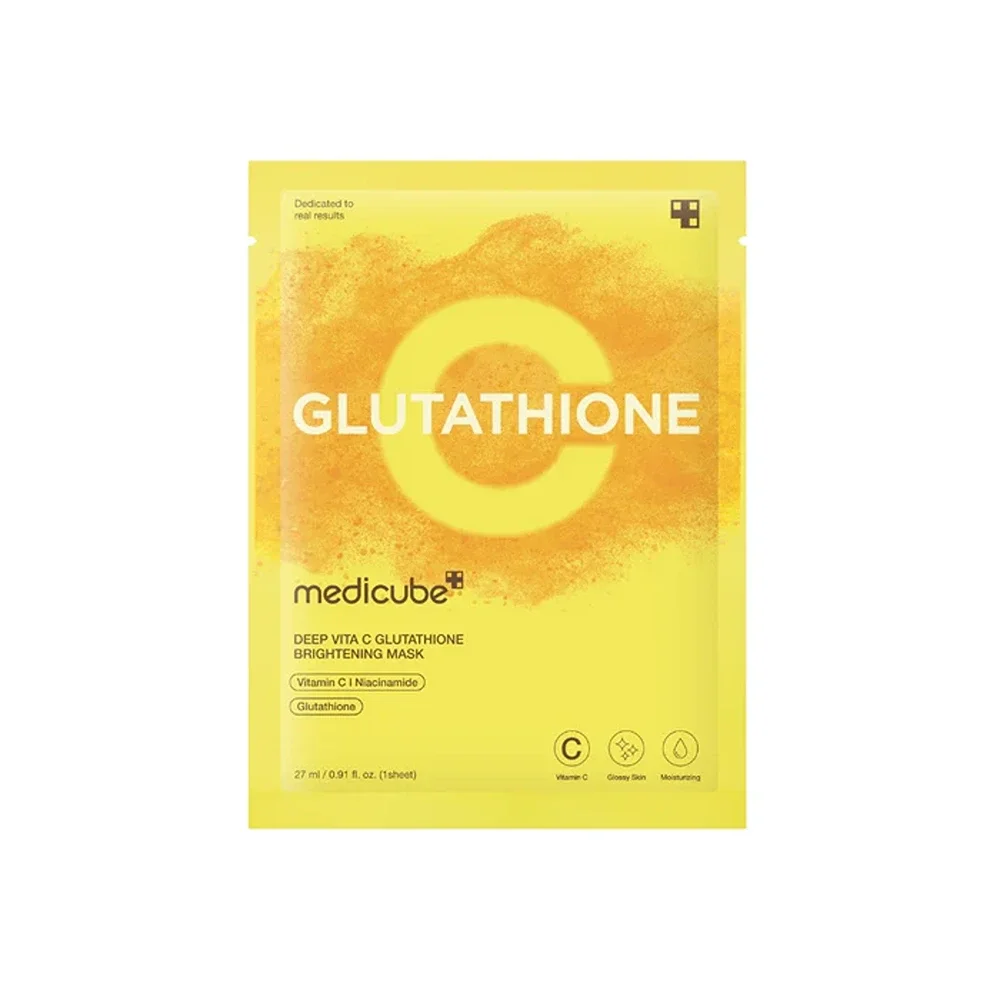 Medicube Deep Vita C Glutathione Brightening Mask