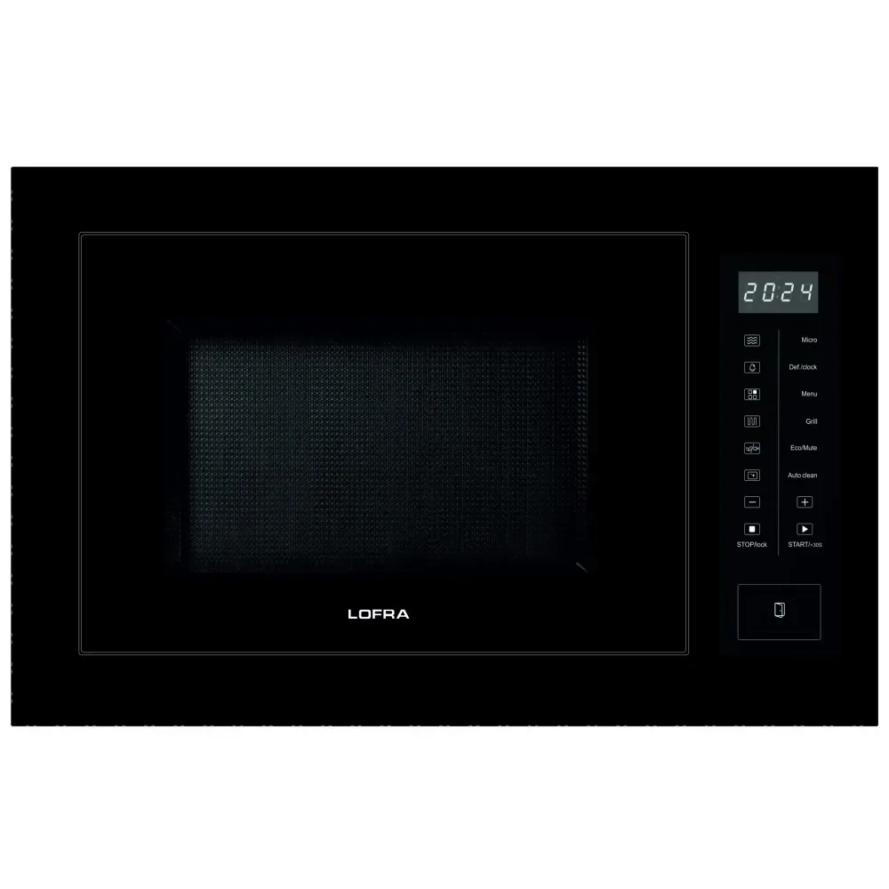 Built-in Microwave Lofra FMVN6T25ME Black Glass