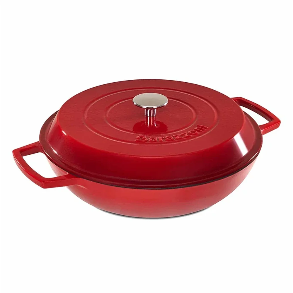 Low Casserole Barazzoni Cast Iron 30cm 07267193829