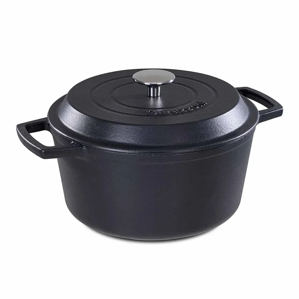 Casserole Barazzoni Cast Iron Blk 24cm 07267193782