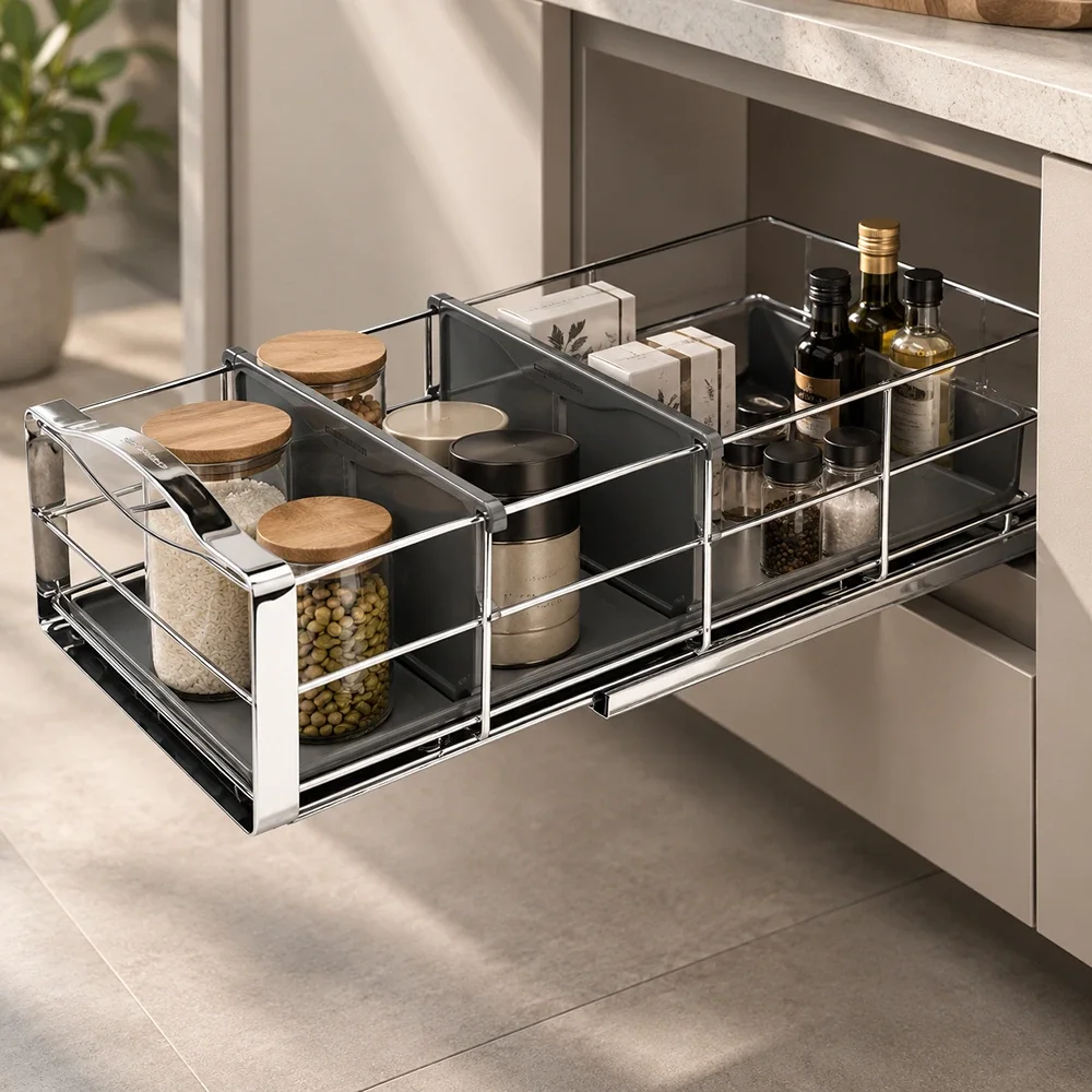 Pull Out Cabinet Organiser Simplehuman KT1118