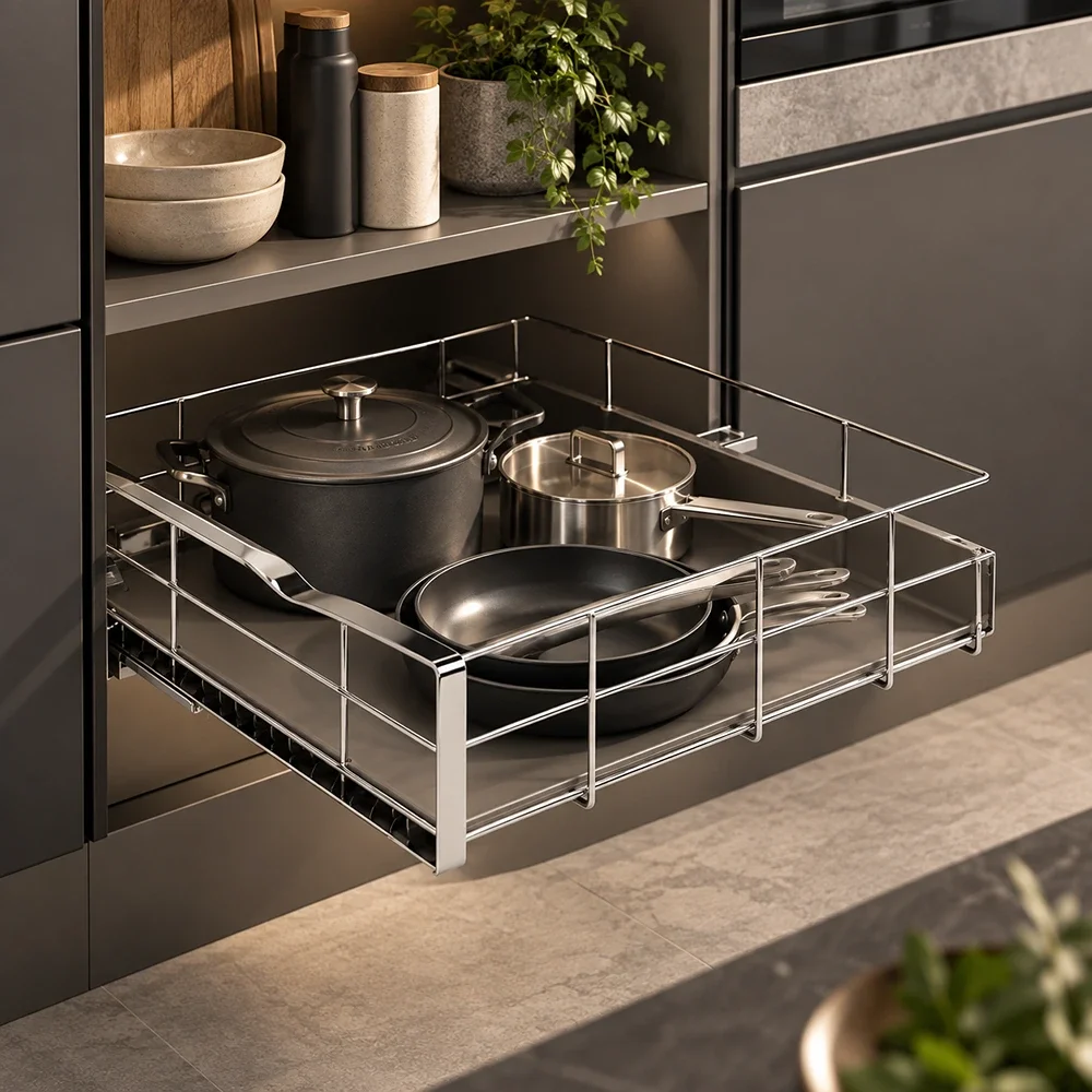 Pull Out Cabinet Organiser Simplehuman KT1120