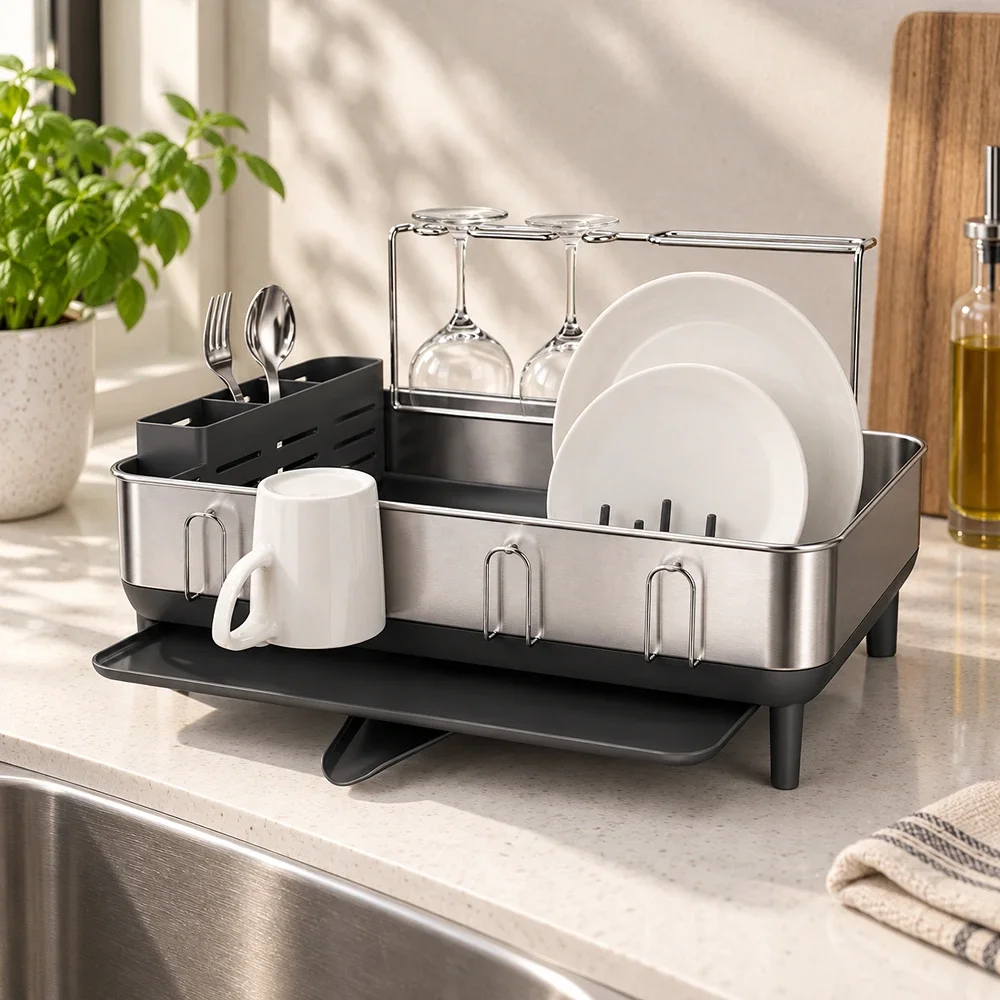 Steel Frame Dishrack Simplehuman KT1181