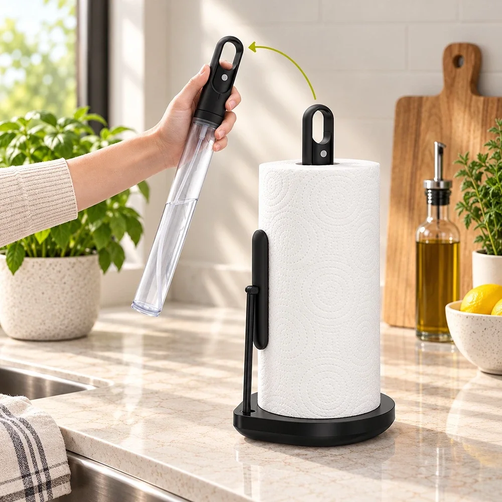 Paper Towel Holder Simplehuman Black KT1200