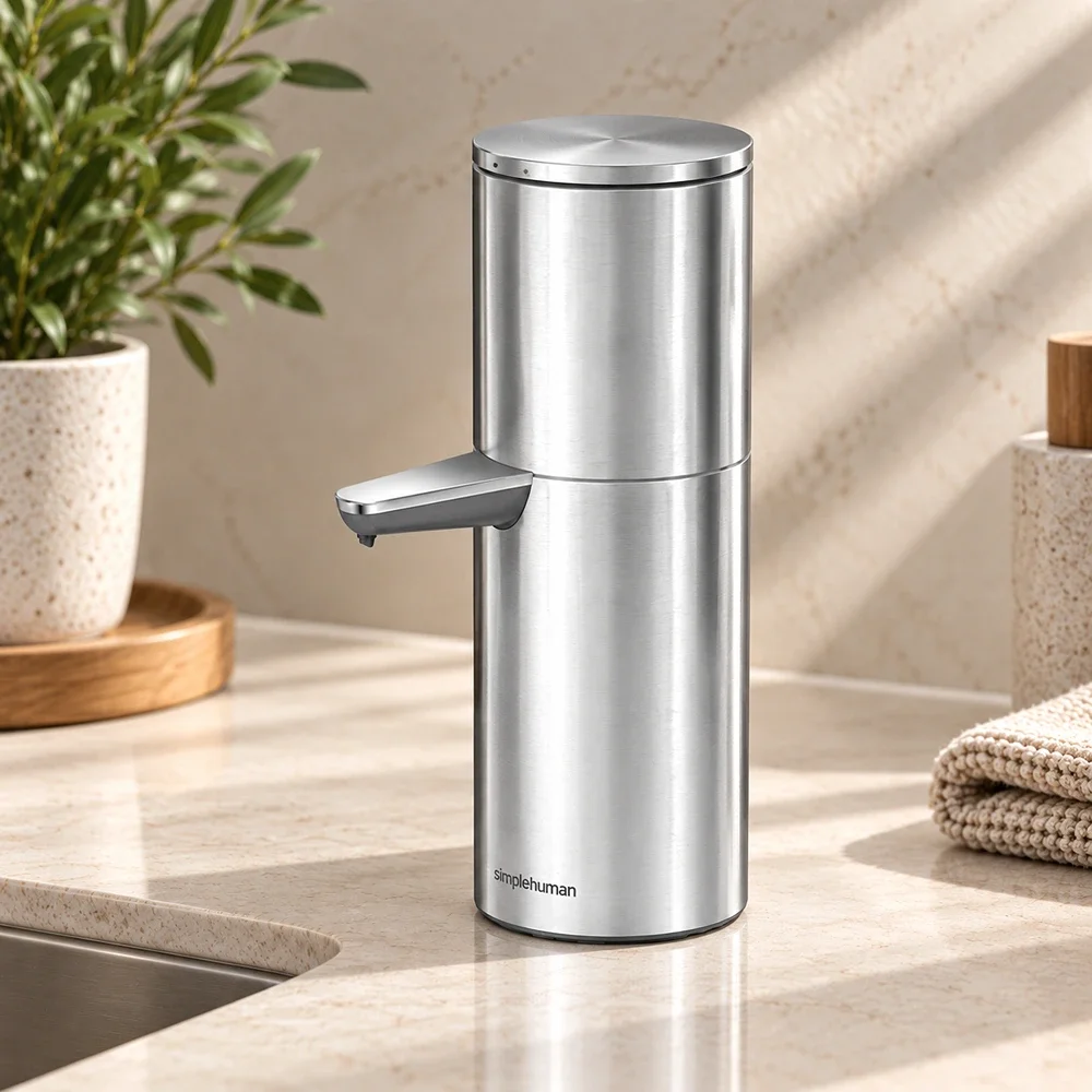 Sensor Pump Max Simplehuman Brushed S Steel ST1500