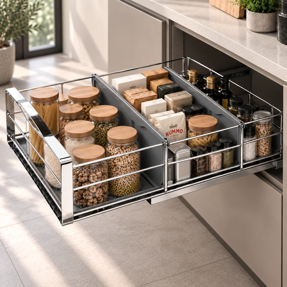 Pull Out Cabinet Organiser Simplehuman KT1119