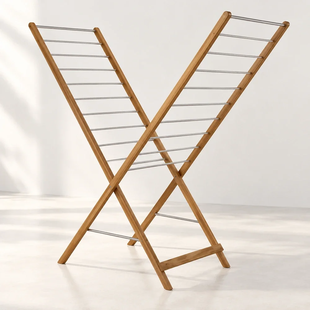 Drying Rack Afer Space XL Foldable Wood 621.10HLC