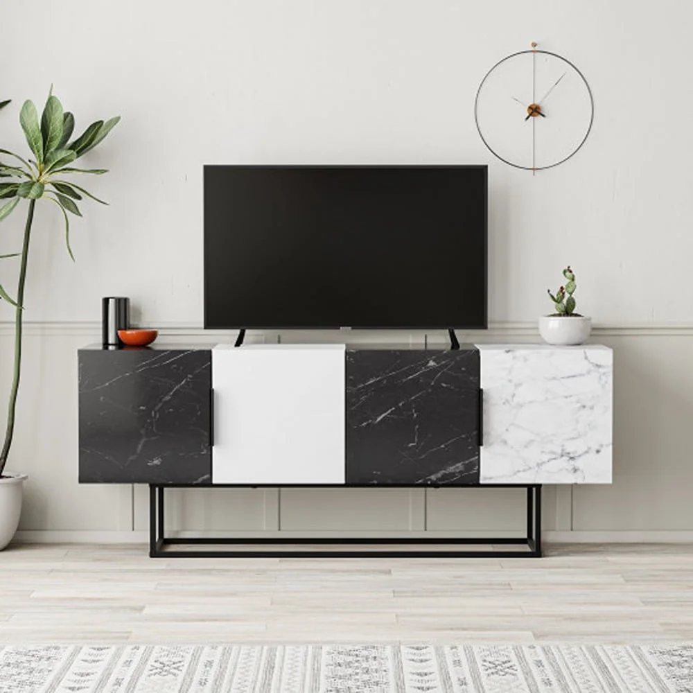 TV Table FF 23534 Black & White